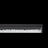 EGLO 900895 | Cardito Eglo visilice svjetiljka sa tiristorski dodirnim prekidačem jačina svjetlosti se može podešavati, sa podešavanjem temperature boje 6x LED 3420lm 3000 <-> 6500K crno, kristal
