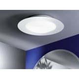 EGLO 92097 | Calvin Eglo stropne svjetiljke svjetiljka 1x LED 1506lm 3000K IP44 krom, bijelo