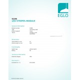 EGLO 92298 | Eglo priključni kabel pribor IP44 bijelo