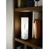 EGLO 92743 | Rivato Eglo stolna svjetiljka 26cm sa prekidačem na kablu 1x E27 krom, bijelo