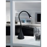 EGLO 94677 | Snapora Eglo stolna svjetiljka 48,5cm sa tiristorski dodirnim prekidačem fleksibilna, jačina svjetlosti se može podešavati 1x LED 330lm 3000K crno