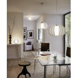 EGLO 95606 | Stellato Eglo visilice svjetiljka 1x E27 bijelo