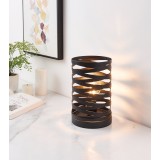 EGLO 99506 | Cremella Eglo stolna svjetiljka 29cm sa prekidačem na kablu 1x E27 crno