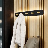 EGLO 99596 | Civitate Eglo zidna, viješalica svjetiljka s prekidačem háttérvilágítás 1x LED 1900lm 3000K crno, bezbojno