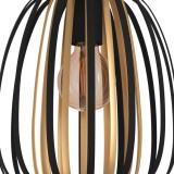 EGLO 99665 | Encinitos Eglo visilice svjetiljka 1x E27 crno, zlatno