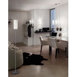 EGLO 91971 | Bayman Eglo stolna svjetiljka 27cm sa prekidačem na kablu 1x E27 krom, bijelo