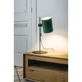 FARO 20033-81 | Guadalupe Faro stolna svjetiljka 55cm 1x E27 crno mat, zeleno