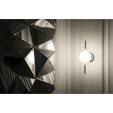 FARO 29690 | Le-Vita Faro zidna svjetiljka 1x LED 570lm 2700K sjajno zlato, opal