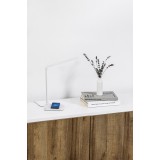 FARO 53416 | Anouk-FA Faro stolna svjetiljka 40cm 1x LED 2700 <-> 6500K blistavo bijela, prozirna