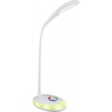 GLOBO 58264 | Minea Globo stolna svjetiljka sa tiristorski dodirnim prekidačem jačina svjetlosti se može podešavati, promjenjive boje, fleksibilna, USB utikač 1x LED 230lm + 1x LED 5000K bijelo