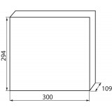 KANLUX 23614 | Kanlux zidna radjelna kutija DIN35, 24P pravotkutnik IP30 IK07 bijelo, sivo-plavo