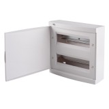 KANLUX 23625 | Kanlux zidna radjelna kutija DIN35, 24P pravotkutnik IP30 IK07 bijelo