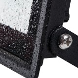 KANLUX 31397 | Grun Kanlux reflektor svjetiljka pravotkutnik sa senzorom elementi koji se mogu okretati 1x LED 800lm 4000K IP44 crno