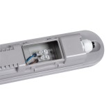KANLUX 31410 | Dicht-LED Kanlux stropne svjetiljke svjetiljka - 60 cm 1x LED 1800lm 4000K IP65 sivo, bijelo