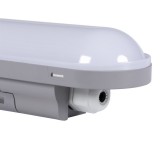KANLUX 31411 | Dicht-LED Kanlux stropne svjetiljke svjetiljka - 120 cm 1x LED 3600lm 4000K IP65 sivo, bijelo