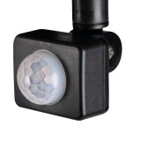KANLUX 33205 | Antem Kanlux reflektor svjetiljka pravotkutnik sa senzorom elementi koji se mogu okretati 1x LED 730lm 4000K IP44 crno