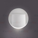 KANLUX 33323 | Erinus Kanlux ugradbena svjetiljka okrugli 75x75mm 1x LED 15lm 4000K bijelo