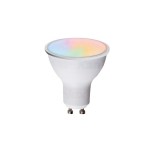 KANLUX 33643 | GU10 4,7W -> 39W Kanlux spot LED izvori svjetlosti smart rasvjeta 325lm 2700 <-> 6500K sa podešavanjem temperature boje, promjenjive boje, spajanje na Wi-Fi, Bluetooth 110° CRI>80