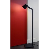 LUCIDE 20710/01/30 | Mizuko Lucide podna svjetiljka 150cm s prekidačem elementi koji se mogu okretati 1x E14 crno, bijelo