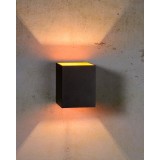 LUCIDE 23253/01/30 | Xera Lucide zidna svjetiljka 1x G9 crno