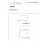 LUCIDE 26957/05/12 | Lennert Lucide spot svjetiljka elementi koji se mogu okretati 1x GU10 320lm 3000K krom