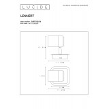 LUCIDE 26957/05/30 | Lennert Lucide spot svjetiljka elementi koji se mogu okretati 1x GU10 320lm 3000K crno, krom