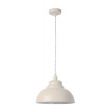 LUCIDE 34400/29/38 | IslaL Lucide visilice svjetiljka s mogućnošću skraćivanja kabla 1x E14 bež, bijelo