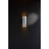 LUTEC 5011701461 | Ran Lutec zidna svjetiljka lučni 2x GU10 IP54 pocinkovan čelik, prozirno