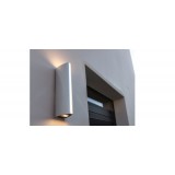 LUTEC 5192701335 | Leo-LU Lutec zidna svjetiljka 1x LED 750lm 3000K IP54 tamno siva, opal