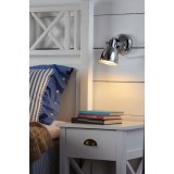 MARKSLOJD 104049 | Fjallbacka Markslojd spot svjetiljka s prekidačem elementi koji se mogu okretati 1x E14 krom