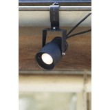 MARKSLOJD 106931 | Garden-24 Markslojd zidna, stropne svjetiljke, ubodne svjetiljke svjetiljka jačina svjetlosti se može podešavati, elementi koji se mogu okretati 1x LED 510lm 3000K IP44 crno