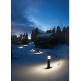 NORLYS 1280GR | Egersund Norlys podna svjetiljka 108cm 1x LED 2240lm 3000K IP65 grafit, prozirno