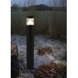 NORLYS 1290GR | Egersund Norlys podna svjetiljka 85cm jačina svjetlosti se može podešavati 1x LED 1360lm 3000K IP65 grafit, prozirno