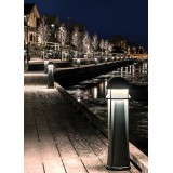NORLYS 557GR | Narvik Norlys podna svjetiljka 95cm 1x LED 3137lm 3000K IP65 grafit, prozirno