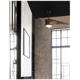 NOVA LUCE 5267611 | Breeze-NL Nova Luce ventilatorska lampa stropne svjetiljke daljinski upravljač s podešavanjem visine 1x LED 650lm 3000K crno, boja hrasta, bijelo