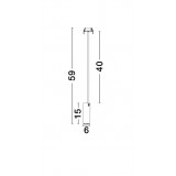 NOVA LUCE 7409602 | Brando Nova Luce ugradbena svjetiljka elementi koji se mogu okretati Ø60mm 1x GU10 crno mat