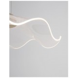 NOVA LUCE 9054501 | Siderno-NL Nova Luce visilice svjetiljka s mogućnošću skraćivanja kabla 1x LED 2046lm 3000K zlatno, prozirno
