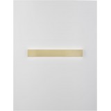 NOVA LUCE 9060612 | Seline Nova Luce zidna svjetiljka pravotkutnik 1x LED 1478lm 3000K IP44 zlatno