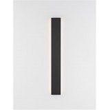 NOVA LUCE 9060613 | Seline Nova Luce zidna svjetiljka pravotkutnik 1x LED 1478lm 3000K IP44 crno mat