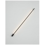 NOVA LUCE 9081120 | Gropius Nova Luce zidna svjetiljka 1x LED 672lm 3000K crno