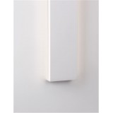 NOVA LUCE 9081500 | Seline Nova Luce zidna svjetiljka pravotkutnik 1x LED 3124lm 3000K IP44 bijelo mat