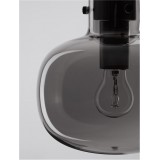 NOVA LUCE 9236510 | Cinzia-NL Nova Luce visilice svjetiljka s mogućnošću skraćivanja kabla 1x E27 crno, dim