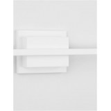 NOVA LUCE 9267021 | Azure Nova Luce zidna svjetiljka 1x LED 750lm 3000K bijelo mat, opal