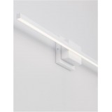 NOVA LUCE 9267022 | Azure Nova Luce zidna svjetiljka 1x LED 1200lm 3000K bijelo mat, opal