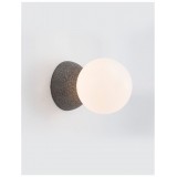 NOVA LUCE 9577012 | Zero-NL Nova Luce zidna svjetiljka 1x G9 sivo, opal