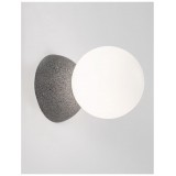 NOVA LUCE 9577012 | Zero-NL Nova Luce zidna svjetiljka 1x G9 sivo, opal