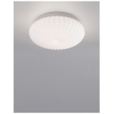 NOVA LUCE 9738256 | Clam Nova Luce stropne svjetiljke svjetiljka 2x E27 IP44 bijelo