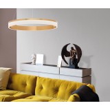 NOVA LUCE 9818481 | Courtez Nova Luce visilice svjetiljka okrugli 1x LED 3375lm 3000K bronca, bijelo