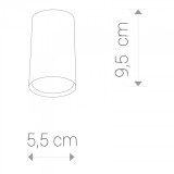 NOWODVORSKI 5255 | Eye-White Nowodvorski stropne svjetiljke svjetiljka šipka 1x GU10 bijelo