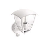 PHILIPS 15388/31/16 | CreekP Philips zidna svjetiljka sa senzorom 1x E27 IP44 bijelo